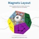 Мегаминксы MoYu Megaminx AoHun WR M color | Мегаминкс Мою WR магнитный