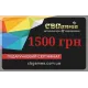 Подарунковий сертифікат на 1500 грн.