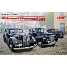Легковые автомобили Вермахта ("Кадет K38" - седан, "Капитан" - седан, "Адмирал" - седан)