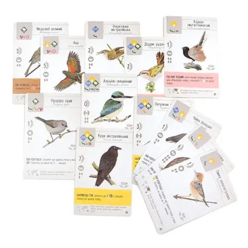 Настольная игра Крылья. Птицы Океании (Wingspan: Oceania) UA