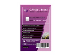 Протекторы для карт Games7Days (56 х 87 мм, Standard USA, 50 шт.) (PREMIUM)