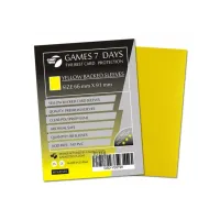 Протекторы для карт Games7Days (66 х 91 мм, MTG, 80 шт.) Yellow (PREMIUM)