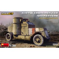 Броньований автомобіль Остін 1918 Британська служба. Західний фронт з інтер'єром.