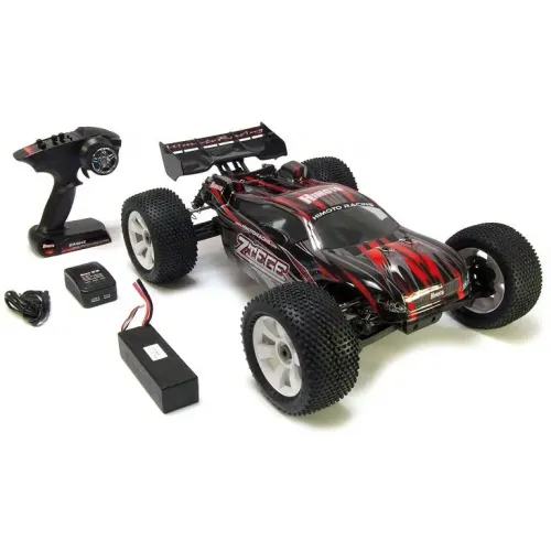 Моделирование Трагги Himoto Ziege Brushless 2.4GHz с бесколлекторным двигателем (красный) (HIM-MegaE8XTLr)