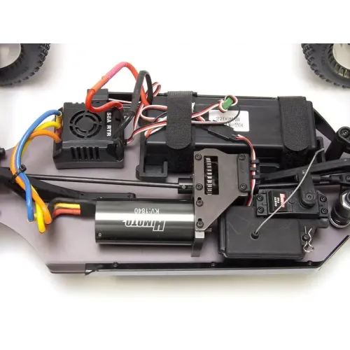 Моделирование Трагги Himoto Ziege Brushless 2.4GHz с бесколлекторным двигателем (красный) (HIM-MegaE8XTLr)