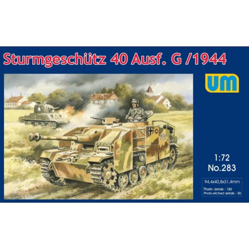 Бронетехника и артиллерия Sturmgeschutz 40 Ausf.G (1944)