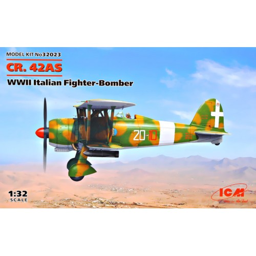 Самолёты Итальянский истребитель-бомбардировщик CR. 42AS, 2 Мировой Войны