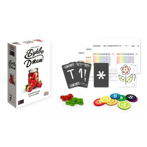 Настольная игра Букводжем (Letter Jam)