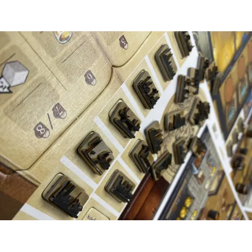 Игровые элементы Таверни Тіфенталя. Набір преміальних токенів підписів (40+4 шт.)