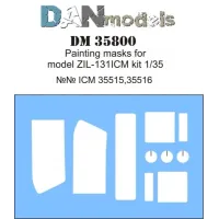Маска для модели автомобиля ЗиЛ-131 (ICM) 1:35