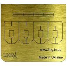 Стабилизаторы для японских авиабомб 800 кг Туре 99, 2 шт 1:48