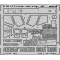 Фототравление: Шасси для самолета FG.1 Phantom (Airfix) 1:72