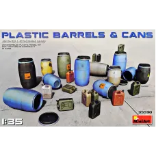 Пластиковые бочки и канистры 1:35