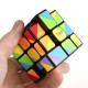 Механічні головоломки на логіку 3х3 Smart Cube Rainbow black | Радужный кубик