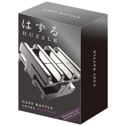 Головоломка 5* Брязкальце (Huzzle Rattle) | Головоломка з металу