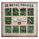 Eureka 10 Metal Puzzle Green | Зелений набір