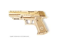 3D пазл Ukrainian Gears Пістолет Вольф-01 (70047)