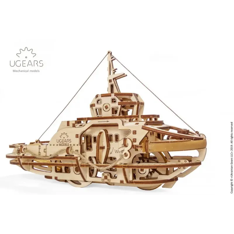 Тривимірний пазл Ukrainian Gears Буксир (70078)
