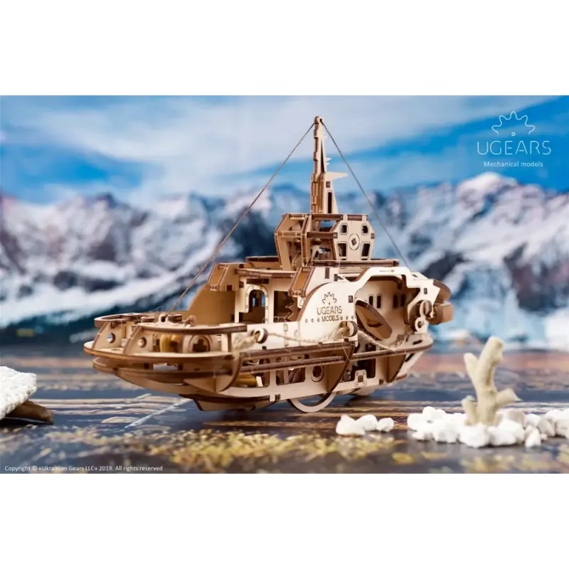 Тривимірний пазл Ukrainian Gears Буксир (70078)