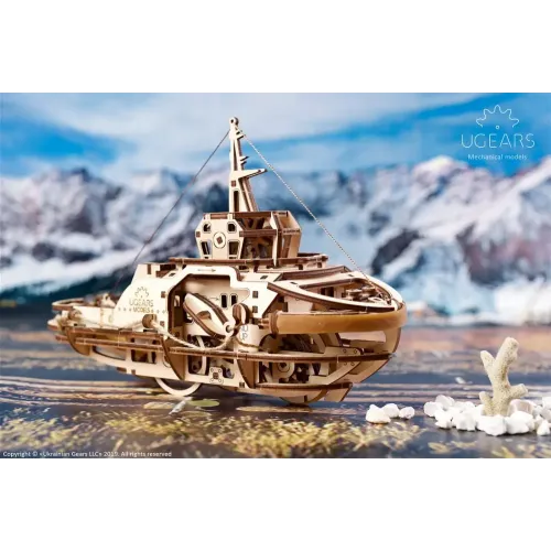Ukrainian Gears Тривимірний пазл Ukrainian Gears Буксир (70078)
