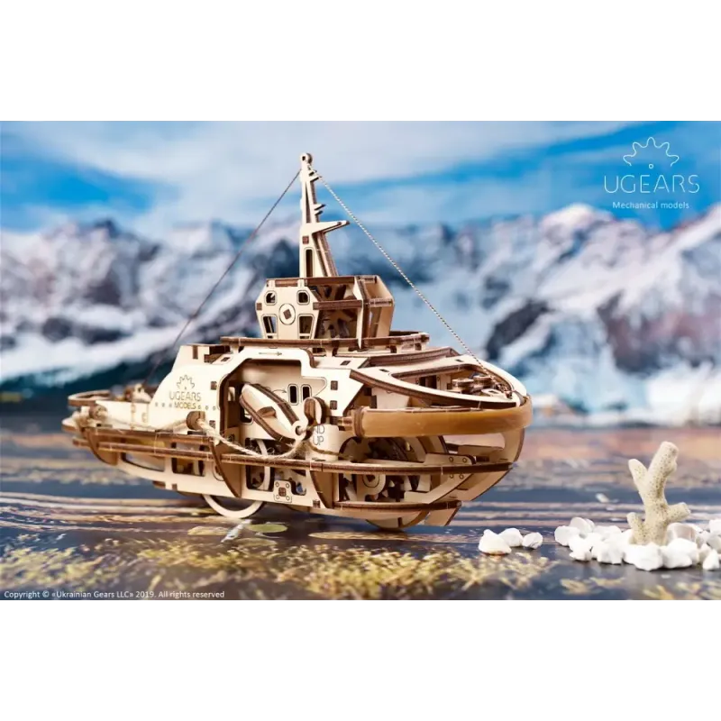 Тривимірний пазл Ukrainian Gears Буксир (70078)