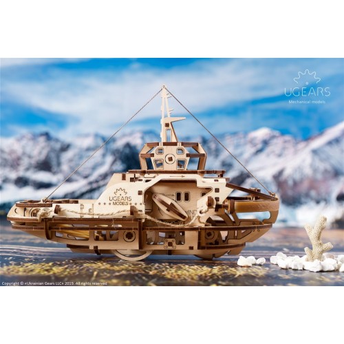 Ukrainian Gears Трехмерный пазл Ukrainian Gears Буксир (70078)