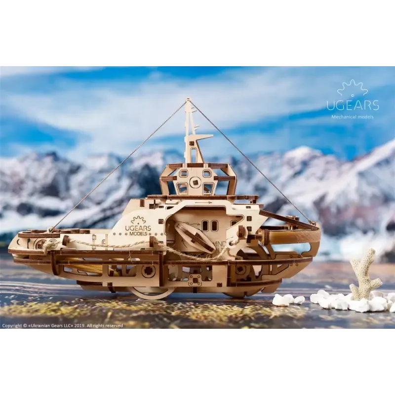 Тривимірний пазл Ukrainian Gears Буксир (70078)