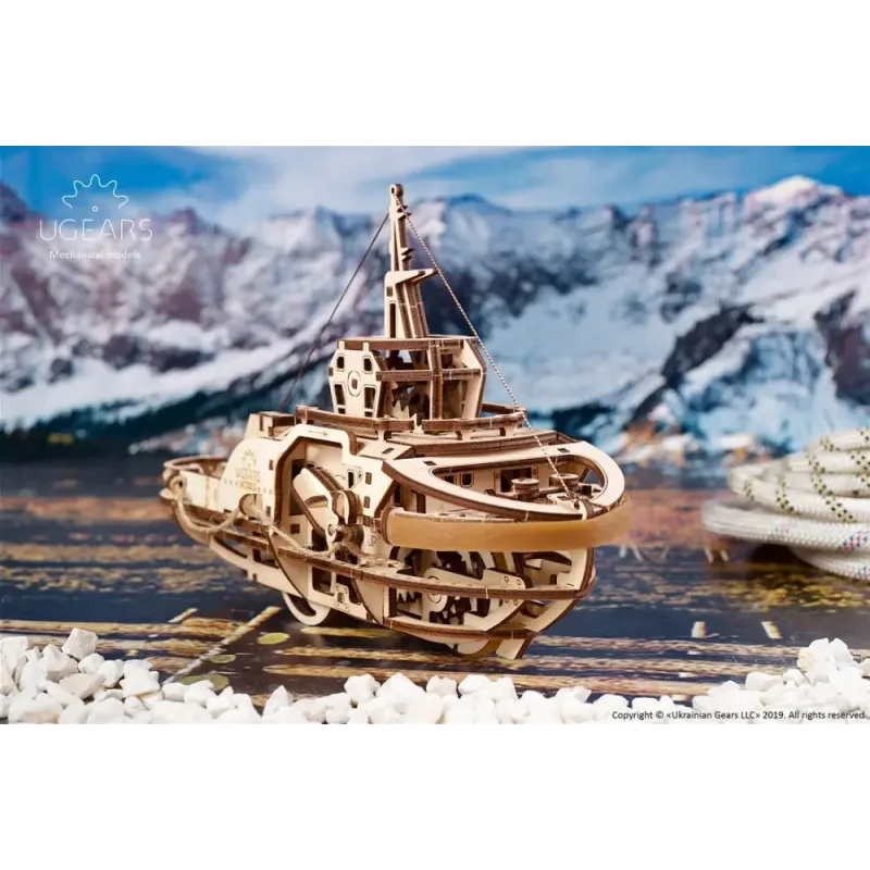 Тривимірний пазл Ukrainian Gears Буксир (70078)