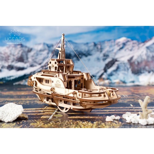 Ukrainian Gears Трехмерный пазл Ukrainian Gears Буксир (70078)