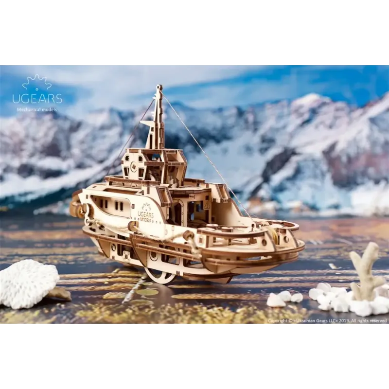Тривимірний пазл Ukrainian Gears Буксир (70078)
