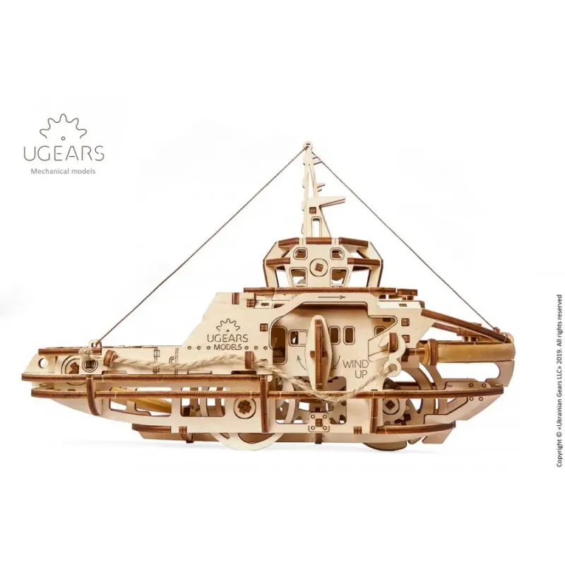Тривимірний пазл Ukrainian Gears Буксир (70078)
