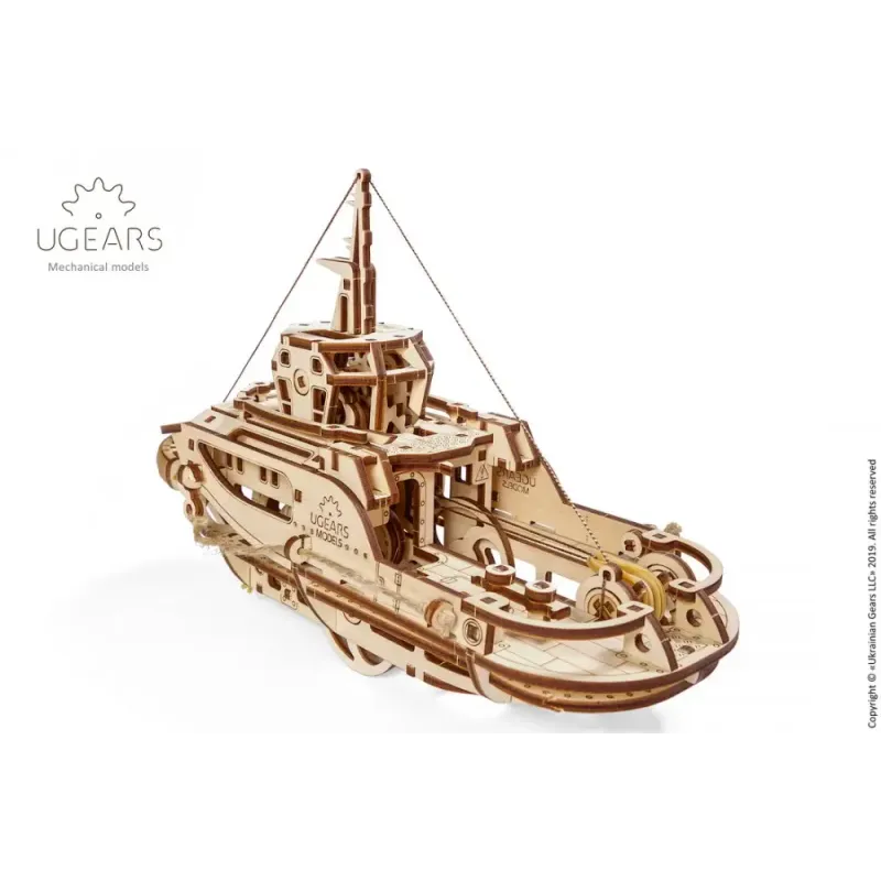 Тривимірний пазл Ukrainian Gears Буксир (70078)