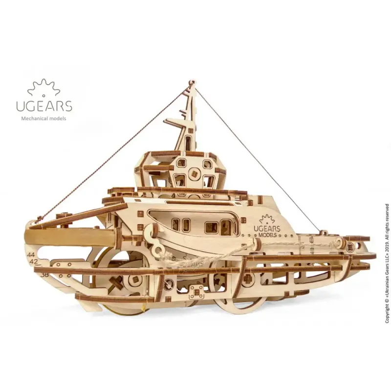 Тривимірний пазл Ukrainian Gears Буксир (70078)