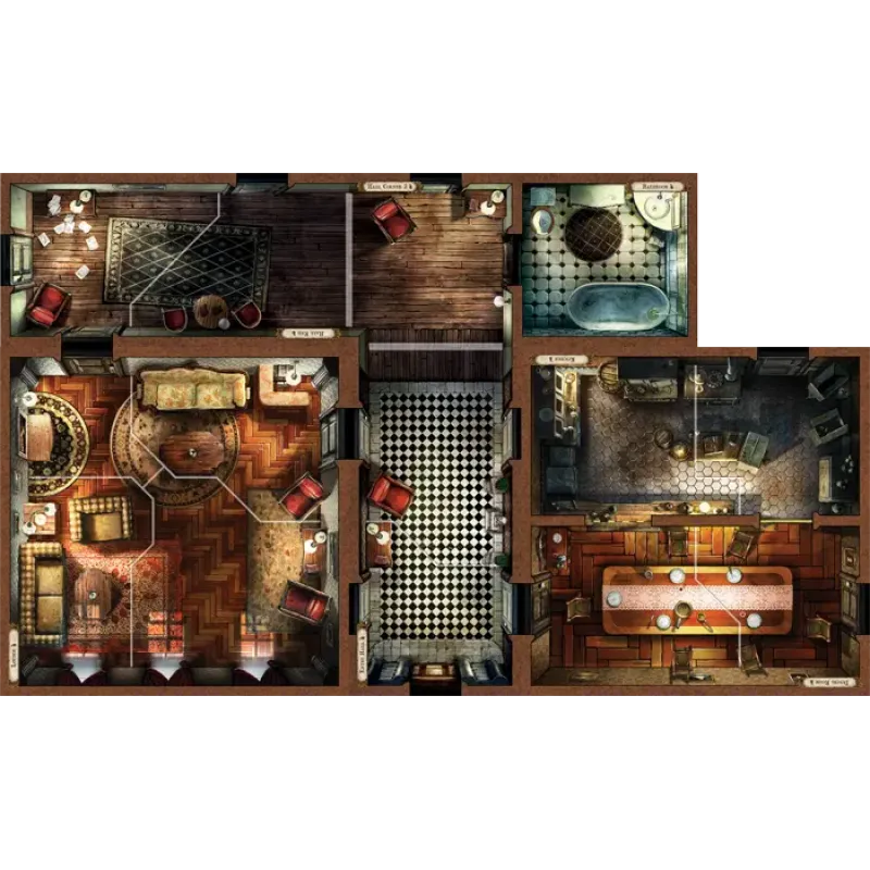Mansions of Madness 2nd Edition (Особняки Безумия Второе издание)
