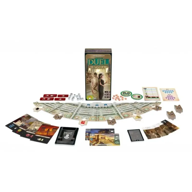 Настольная игра 7 Чудес Дуэль: Агора (7 Wonders Duel: Agora)