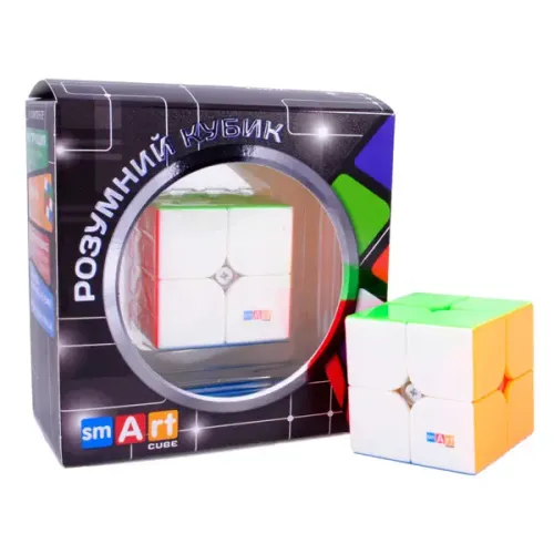Головоломки та Кубики Рубіка Smart Cube 2х2 Magnetic | Магнітний кубик без наклейок