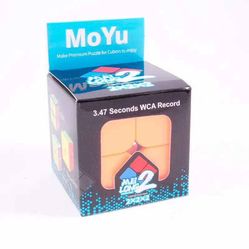 MoYu Meilong 2х2 stickerless | Кубик Мейлонг 2х2 без наклейок