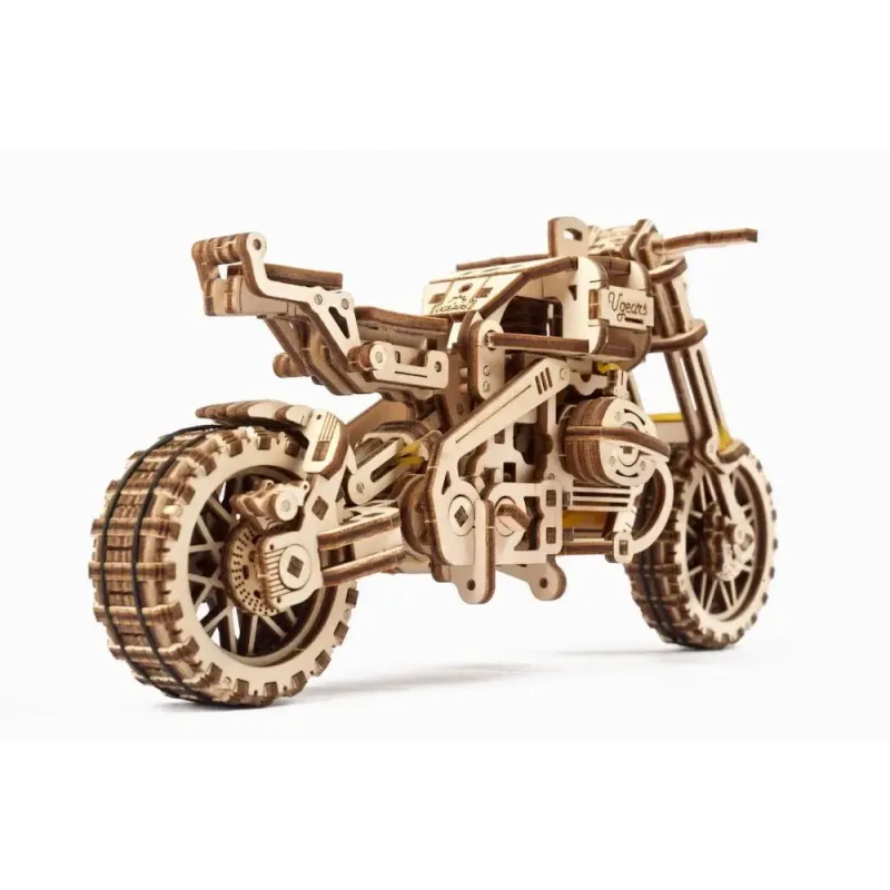 Механічна модель «Мотоцикл Scrambler UGR-10 з коляскою»