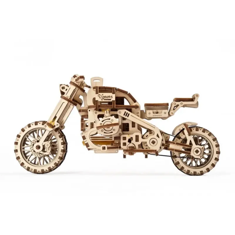 Механічна модель «Мотоцикл Scrambler UGR-10 з коляскою»