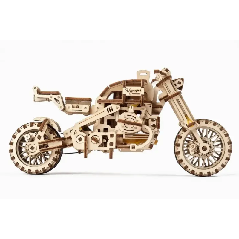 Механічна модель «Мотоцикл Scrambler UGR-10 з коляскою»
