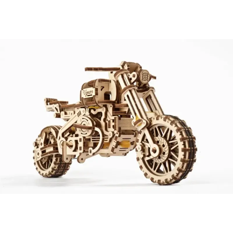 Механічна модель «Мотоцикл Scrambler UGR-10 з коляскою»
