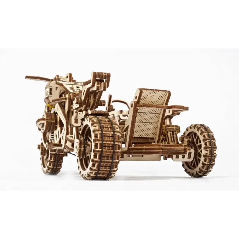 Механічна модель «Мотоцикл Scrambler UGR-10 з коляскою»