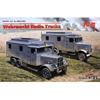Машины радиосвязи Вермахта (Henschel 33D1 Kfz.72, Krupp L3H163 Kfz.72)