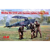 Bücker Bü 131D з німецькими кадетами (1939-1945 р.)