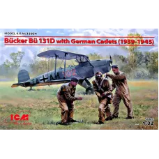 Bücker Bü 131D з німецькими кадетами (1939-1945 р.)