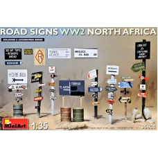 Дорожные знаки времен Второй мировой войны. (Северная Африка)