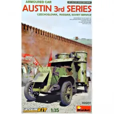 Бронеавтомобіль Остін 3-ї серії: чехословацький, (з інтер'єром)