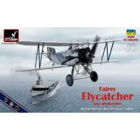 Британский истребитель Fairey "Flycatcher" (FAA), поздняя версия, с двигателем Jaguar-IV