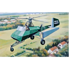 Немецкий вертолет Doblhoff WNF 342 времен Второй Мировой Войны