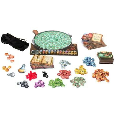 Настільна гра Пройдисвіти Кведлінбурга: Відьми-травниці (The Quacks of Quedlinburg: The Herb Witches) UA